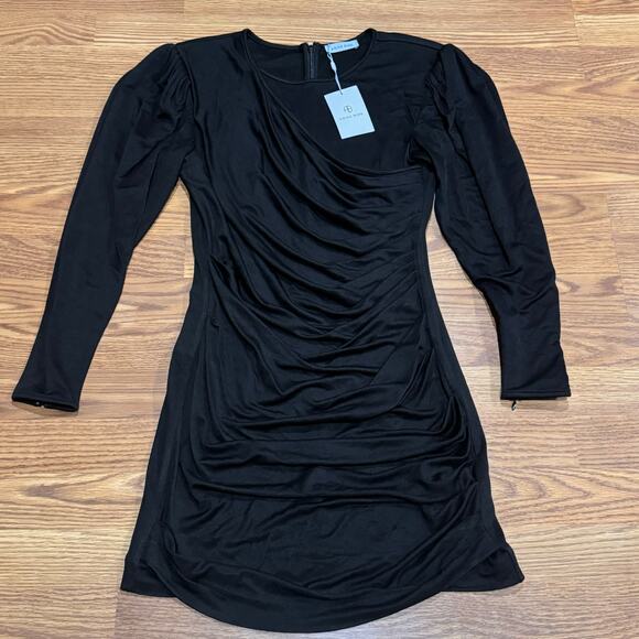 ANINE BING classic black cocktail Alaia Dress size Medium - Picture 14 of 15